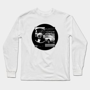 Mazda Miata MX-5 NC Black 'N White 5 Long Sleeve T-Shirt